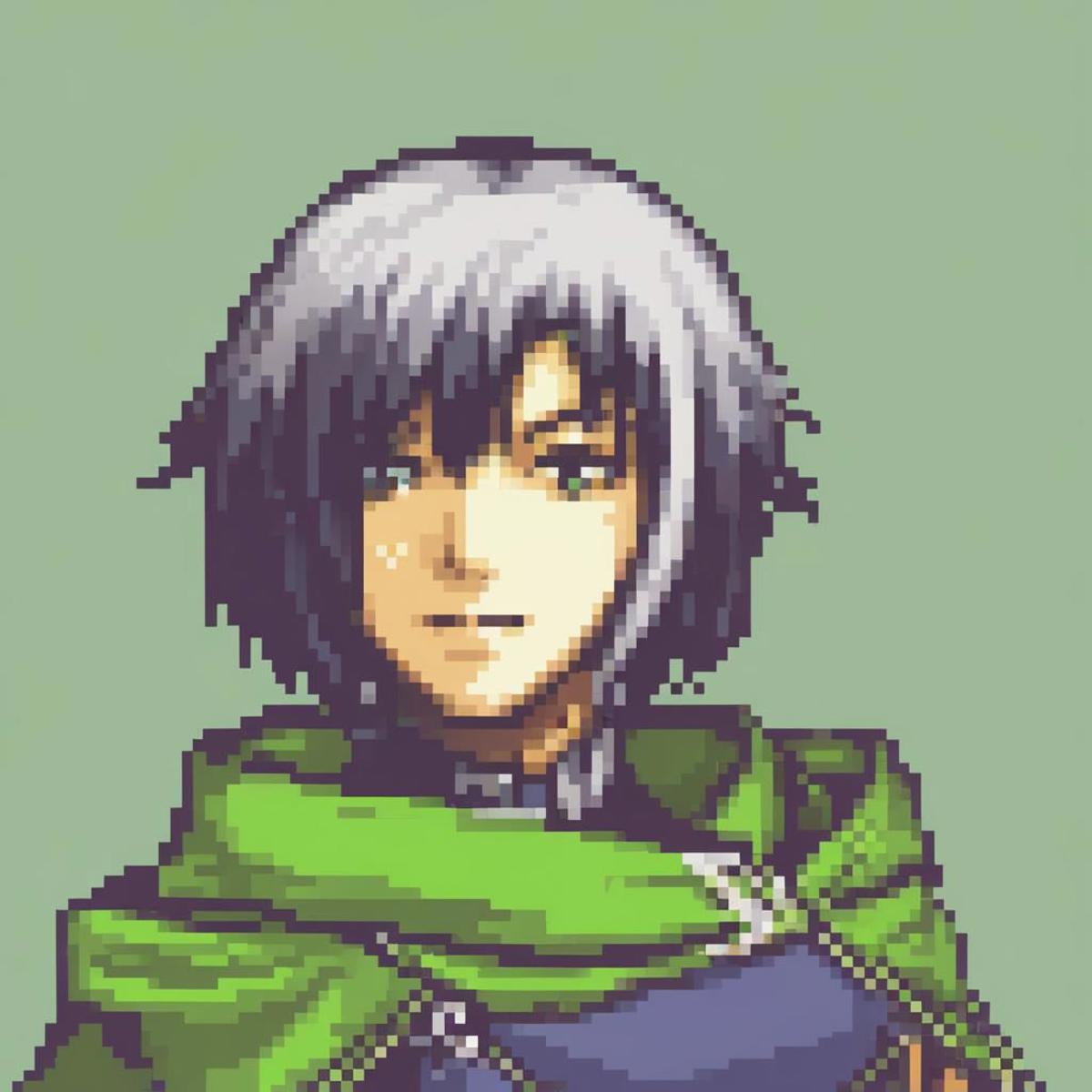 SDXL Fire Emblem GBA Style Portraits | Pixel Art image by cruzer97