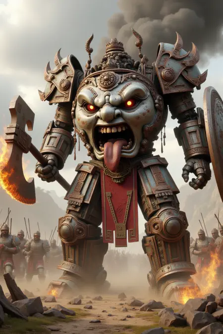 Xingtian - The Headless Mech