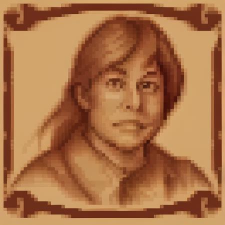 <lora:SNES Lord of the Rings Portraits - V1-000010:.5> snes_lotr_portrait, sepia tone, parchment_border, pixels, portrait,  <lora:elon_musk_v1_from_v1_64_32:0.25> Elon Musk