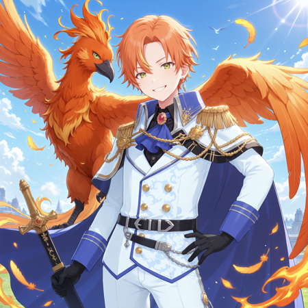 Noble Paladin (Shinonome Akito) / Project SEKAI IllustriousXL