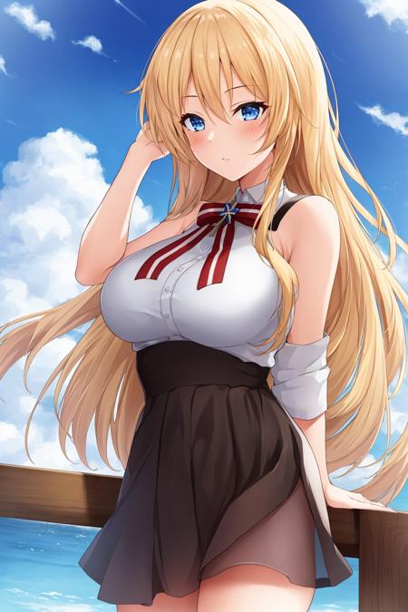 1girl, bismarck,azur lane,character,<lora:Bismarck:0.6>