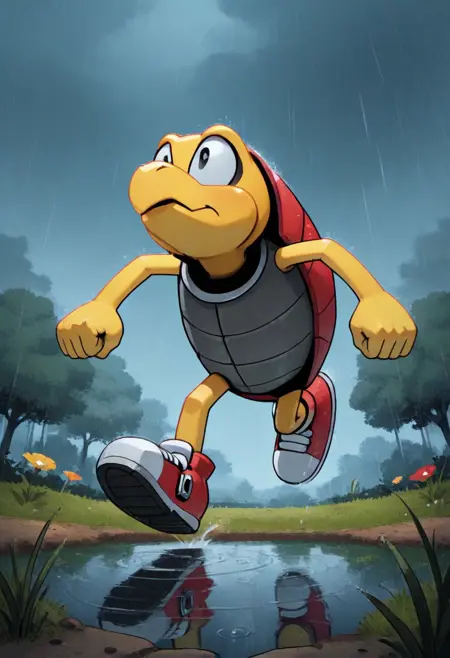 Boomer the Turtle - Sonic Series