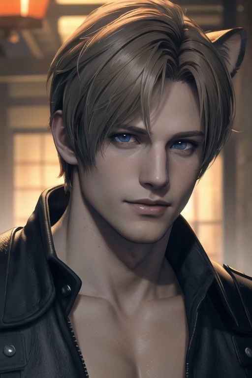 Leon from Resident Evil 4 image by KhianFlames