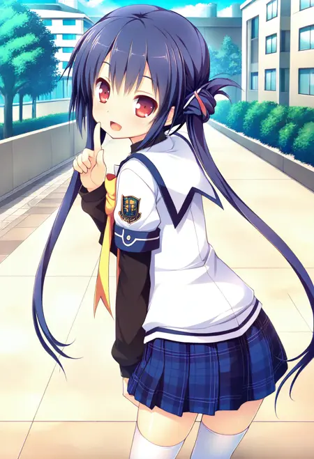 IllustriousXL -  Takakura Anri 鷹倉 杏璃 - clover day's