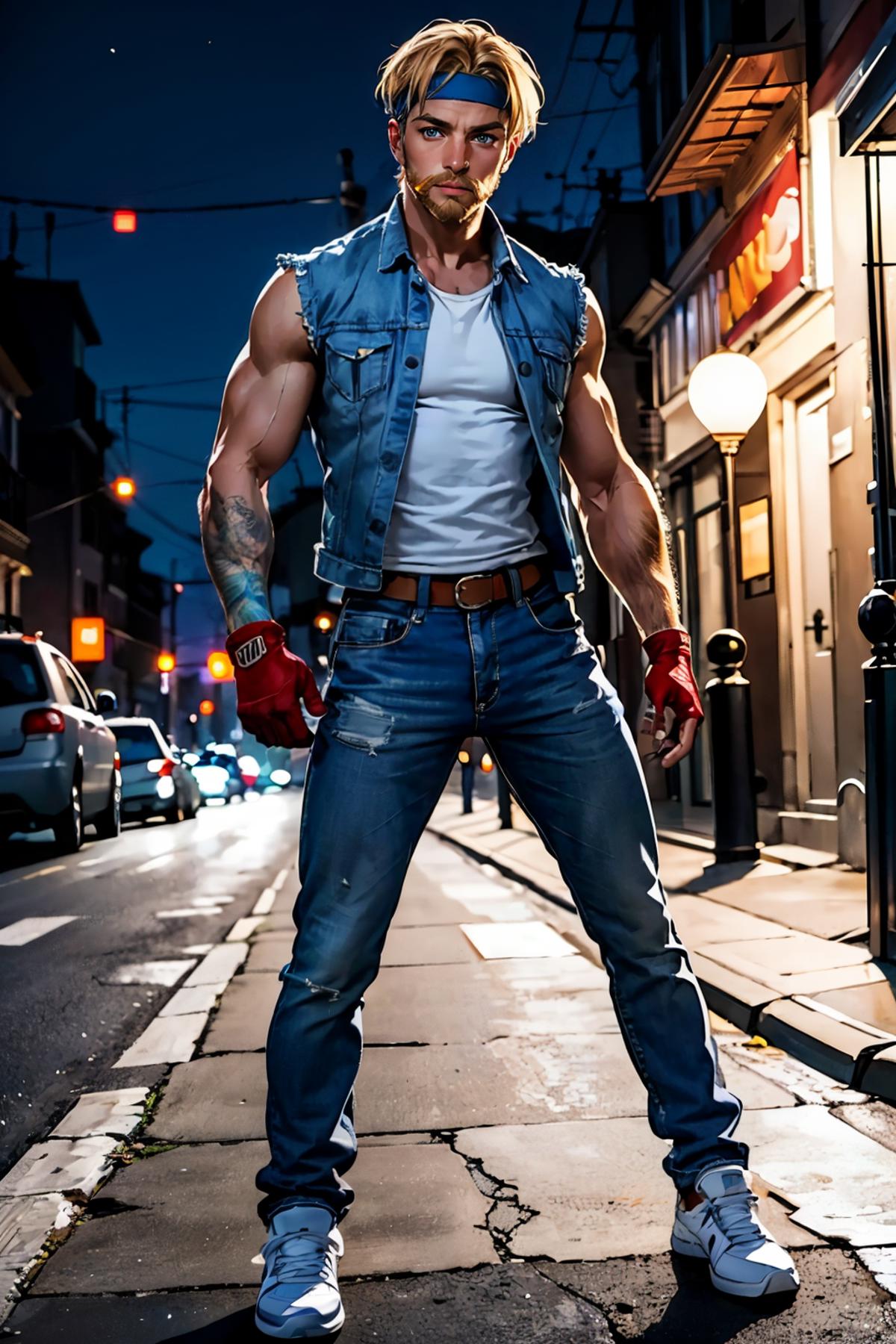 Axel Stone [Streets of Rage] image by wikkitikki