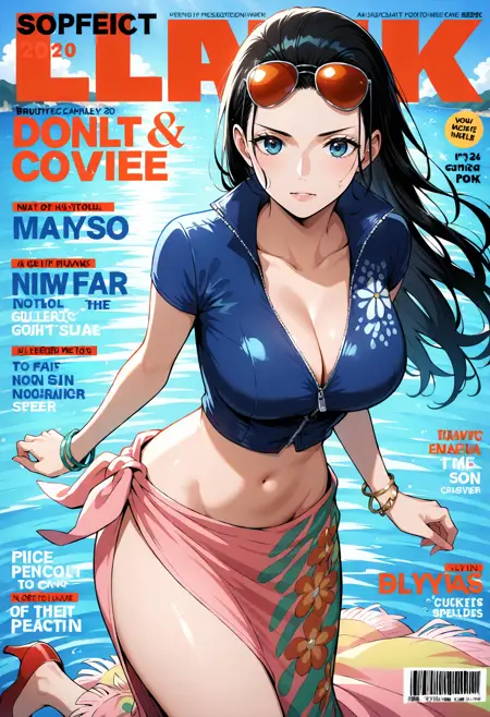 Nico Robin (ニコ・ロビン) in Fishman Island - One Piece