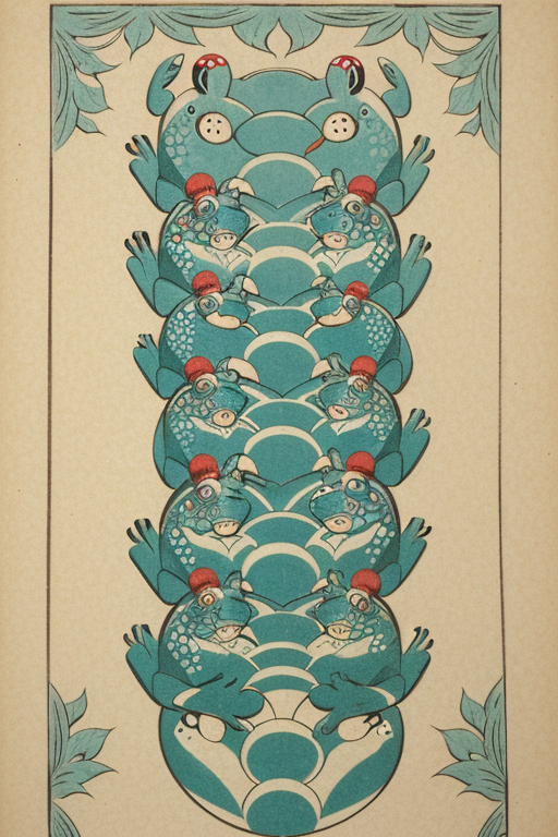 Shin-Bijutsukai (Japanese textile patterns, 1902-1906) image by j1551