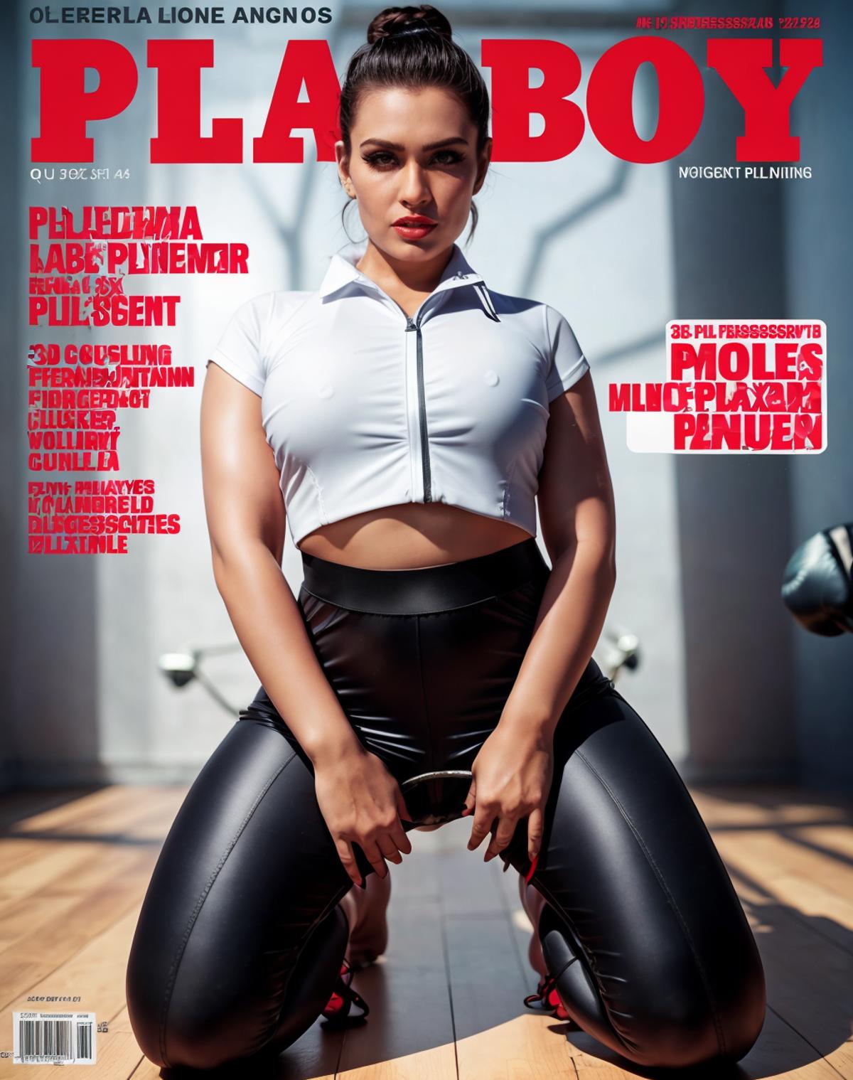 Playboy Magazine Cover Style LORA 👑 image by Quiron