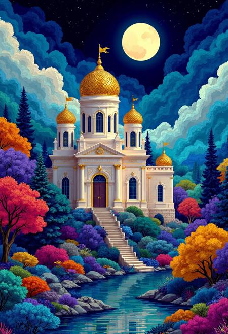 DK_Fantasy Color Rendering_Fairy Tale Scene Generation v1.0