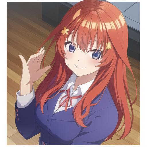 Slice of Anime 🩵 on X: Ranking My Top 50 Best Anime Girls Number 18:  Itsuki ❤️🩵 (Quintessential Quintuplets)  / X