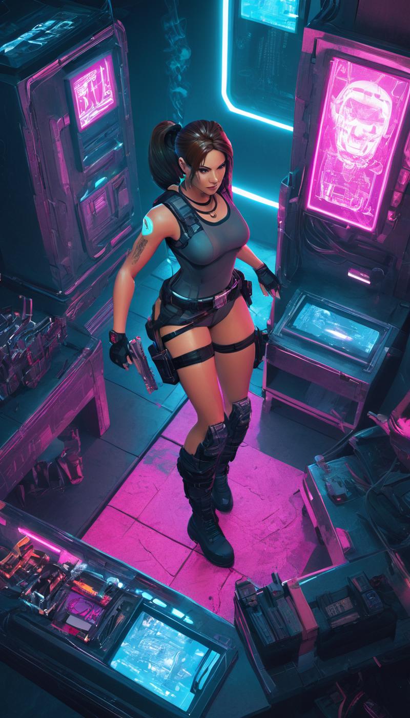 Lara Croft [Tomb Raider] LoRA XL image by Hevok