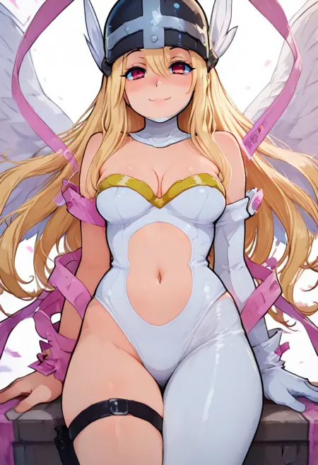 Angegirlmon: Angel Illya (Fate x Digimon) [Illustrious & Pony]