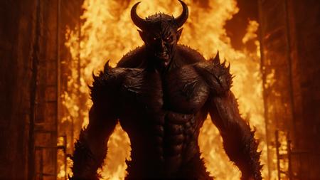 full body portrait of a Demon passing through the gates of hell, full body, on fire, black scars, courageous face, pain, hellfire background, detailed background, cinematic background, Photographer's masterpiece, perfect anatomy, trending on artstation, (super detail:1.1) (extremely detailed CG unity 8k wallpaper), (masterpiece), (best quality), (ultra-detailed), (best illustration), (best shadow), ultra-high res, (realistic, photo-realistic:1.2), ultra realistic, ultra detail, beautiful complex file grid finish, intricate, elegant, highly detailed <lora:add-detail-xl:1> <lora:JuggerCineXL2:1>, detailed skin texture, (blush:0.2), (goosebumps:0.3), subsurface scattering, RAW candid cinema, 16mm, color graded portra 400 film, remarkable color, ultra realistic, textured skin, remarkable detailed pupils, realistic dull skin noise, visible skin detail, skin fuzz, dry skin, shot with cinematic camera
