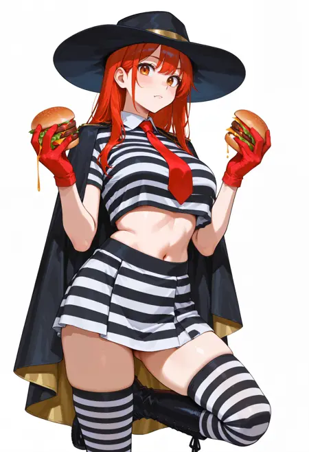 Sexy Burger Bandit Costume