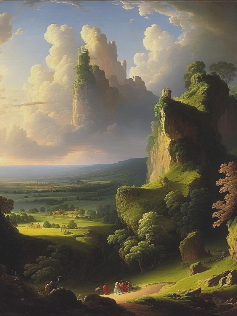 Thomas Cole Style image by Kappa_Neuro