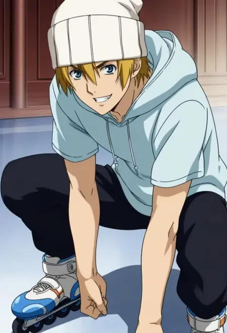 Kazuma "Kazu" Mikura from Air Gear