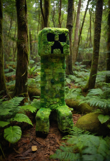 Minecraft Creeper SDXL Stable Diffusion XL LoRA Civitai