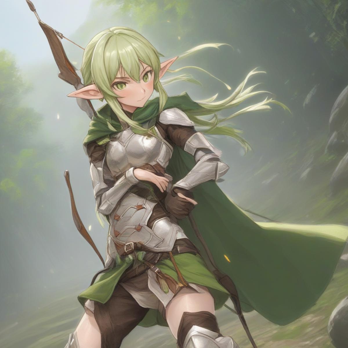 High Elf Archer (Erufu) [Golbin Slayer] XL image by Hevok