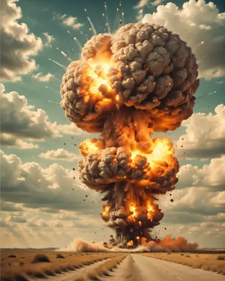 SDXL - Blow It Up - (Explosion Artstyle)