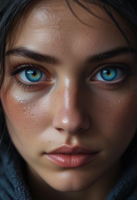 Gothic style (((ray light, RAW photo, extremely details, photo of Mind blowing depth and foreground clarity))) stunning,high quality,photorealistic,photo of an angry man,blue on blue eyes,image of incredible power ((dramatic lighting, detailed atmosphere), dark, moody),intricate details),volumetric lighting,high resolution,8k,best quality,hyper detailed,ultra detailed,ultra high definition,8k,super sharp focus,blue/silver ratio,great detail of textures,((masterpiece)),armor,<lora:Stunning_eyes_2:0.3>,Rainbowiridal,Spiral rainbowiridal eyes,Rainbowiridal palette eyes,Shiny...,Bright...,Intense gaze,Fire dragon eyes,Amber cat eyes,Anthro... woman,Genetically modified..., . Dark, mysterious, haunting, dramatic, ornate, detailed
