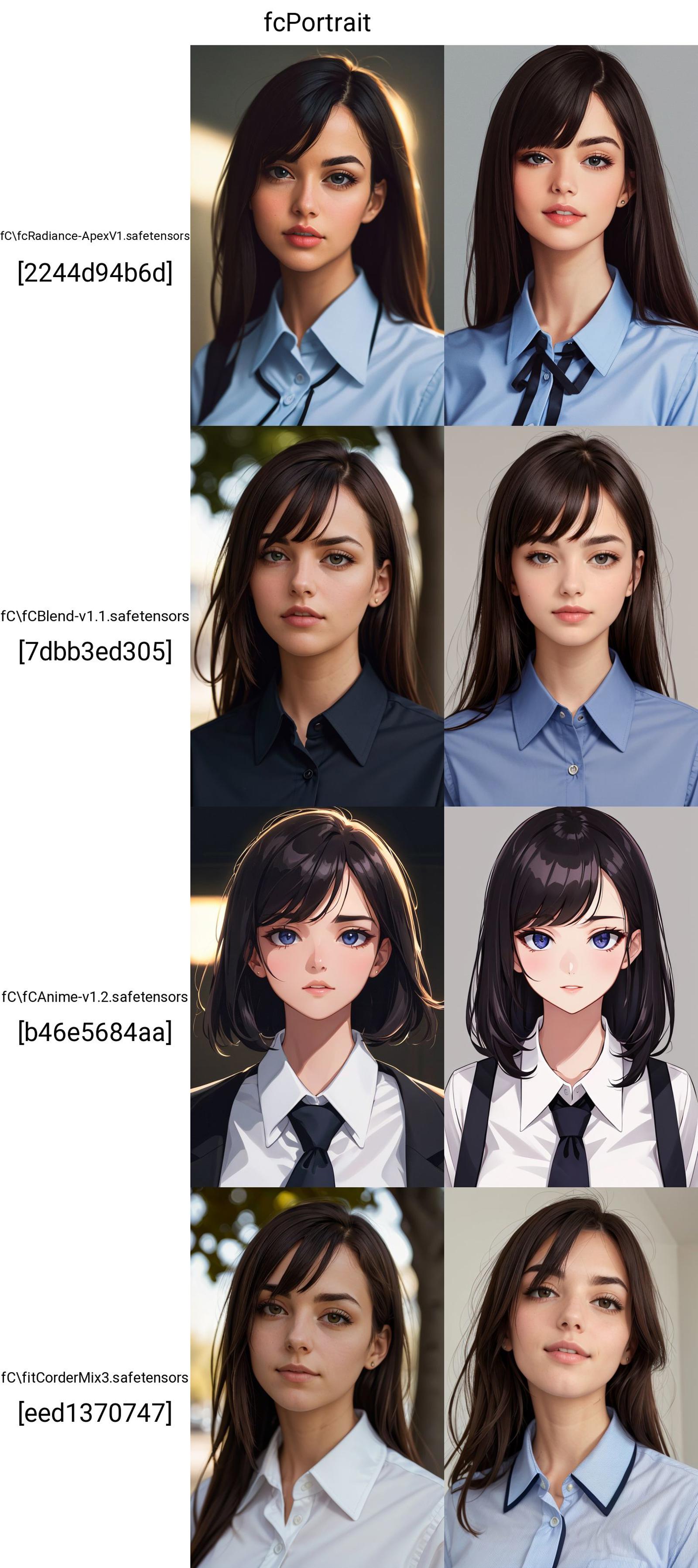 AI model image by fitCorder