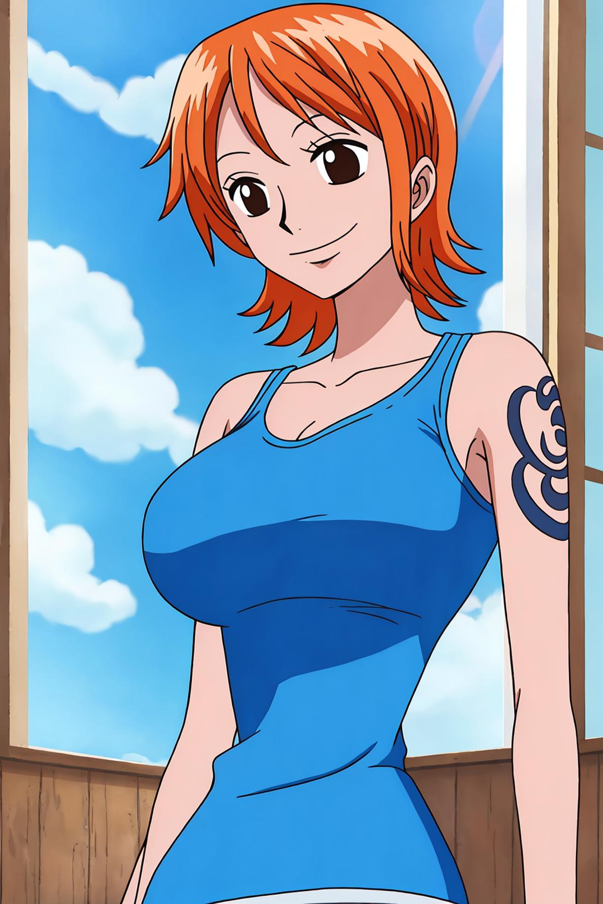 Nami (pre timeskip) - One Piece [Commission] image by SysDeep