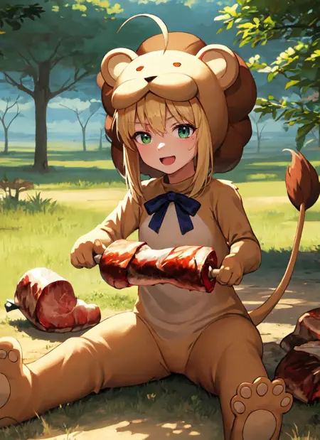 Saber Lion - セイバーライオン (Fate)