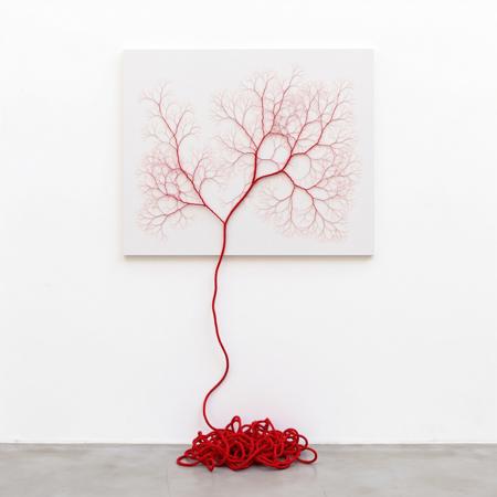 装置艺术-麻绳菌毯(Installation Art-Hemp Rope Mushroom Blanket)-HXZ v1.0
