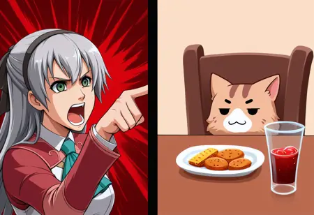 Woman Yelling At Cat (Meme)