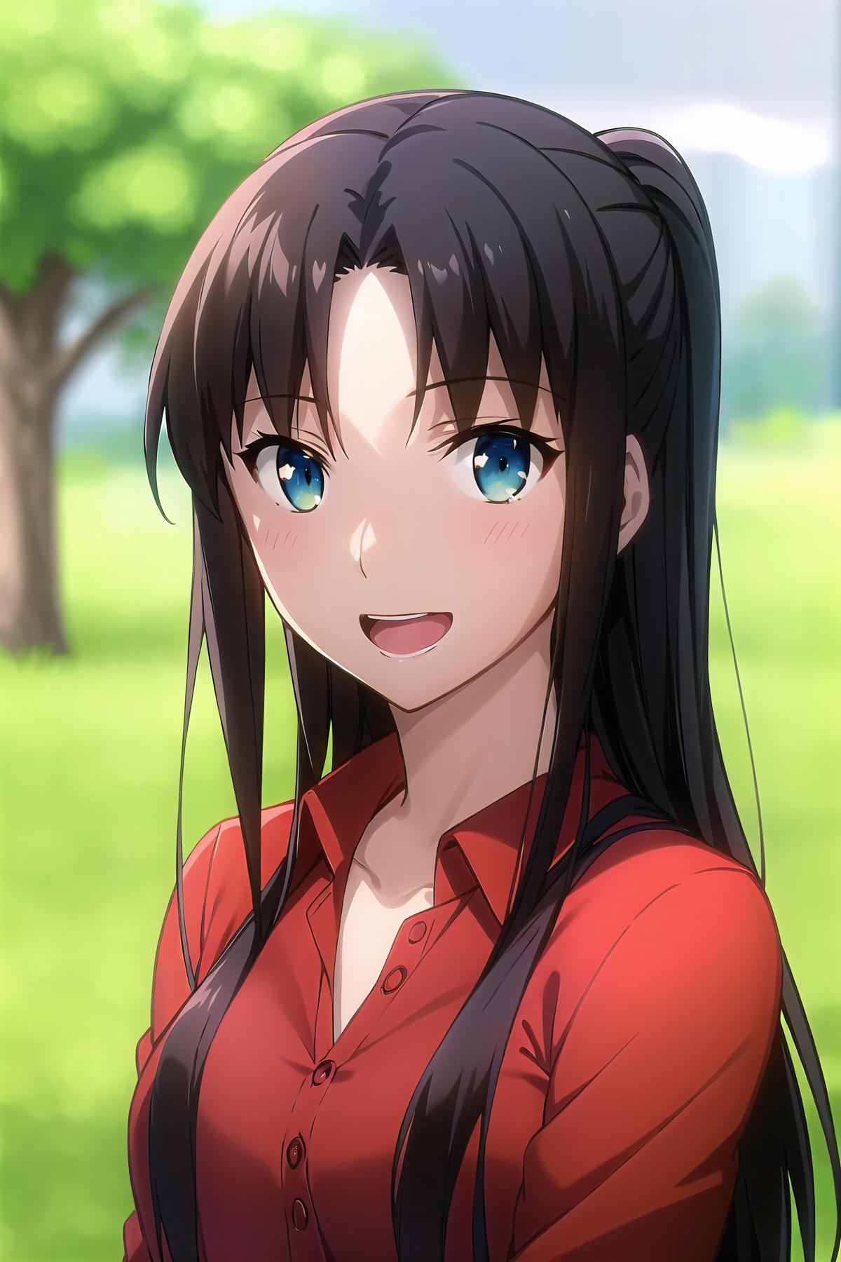 Tohsaka Rin, Fate/stay night: Unlimited Blade Works - v1.0, Stable  Diffusion LoRA