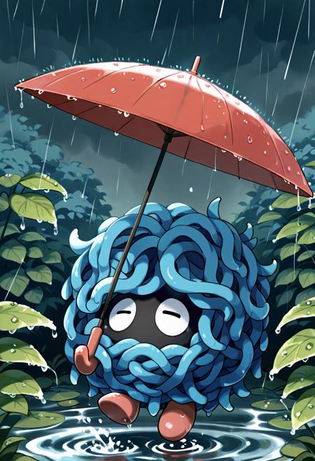 Tangela: Vine Pokemon | モンジャラ (Pokedex #0114) [Illustrious] v1.0