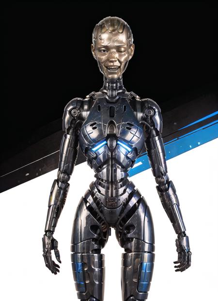 Terminatrix(T-X, Endoskeleton) Liquid Face Protruded Ver