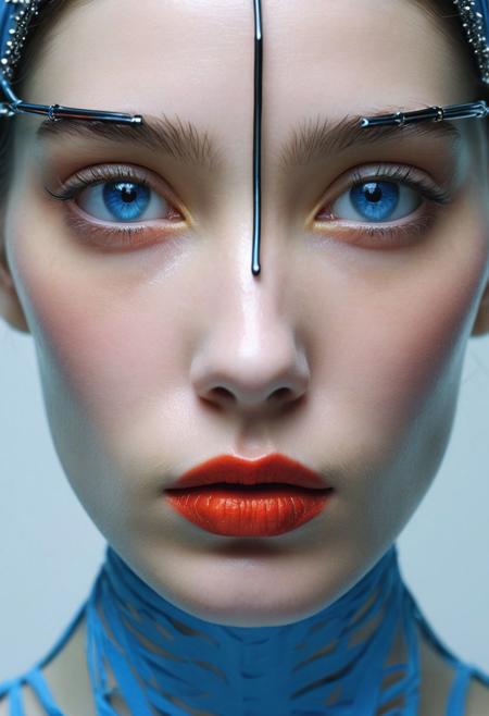 against glass,(Low-Key Portraits by Vicky Roy and Dino Pedriali:1.2), (aesthetic of symbolism with radicalized atmosphere:0.5), (Infrared Photography by Sally Soames and Pauline Kruger Hamilton:1.2), Russian national costume,,boleum \(dgrpluna\), f/4, daring, high dynamic range, (center composition, symmetry composition:0.1), (ebony and muted colors:0.1) <lora:MJ52:0.5> <lora:- SDXL - vanta-black_contrast_V3.0:0.5>blackf/1.4, rule of thirds, iconoclastic opus magnum with unparalleled details, (electricblue and unique colors:0.1), <lora:MJ52:1.0>(masterpiece, best quality:1.4), perfect body parted lips, , detailed skin,model photoshoot,photography by (Muriel Angelus:1.3), modelshoot, pose, , award winning photo macro shot of a beautiful A minimalist and modern design portraits of a beautiful woman, one eye covered in an artistic black band in bold white, blue or yellow colors, set against a stark white background. This graphic representation symbolizes beauty through visual simplicity and minimalistic elements. (Motion Blur Photography by Sarah Charlesworth and Andres Serrano:1.2), award-winning photography, aesthetic, carefully designed details, clear scene, f/22, symmetry and balance, unprecedented, selective color,  Ultra High Resolution, wallpaper, 8K,Rich texture details, hyper detailed, detailed eyes, detailed background, dramatic angle, epic composition, SimplepositiveXLv1 , , solo, model photoshoot,, a stylish girl,