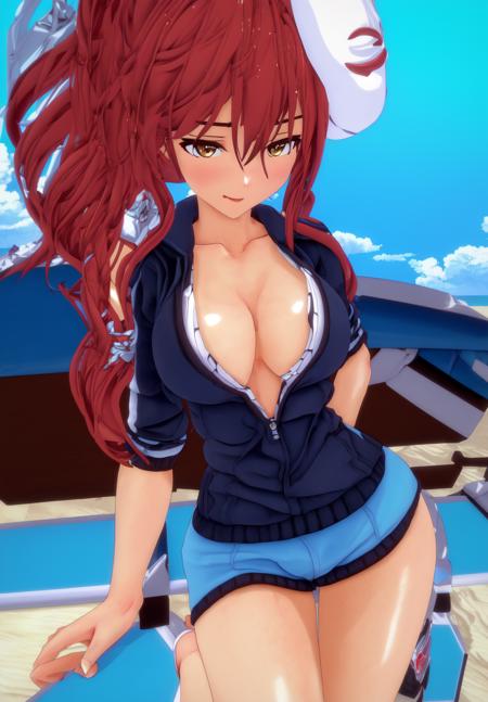 sfw, <lora:sunny:0.8>, sunny, 1girl, solo,, (acclaimed, alluring, captivating, exciting, gorgeous, striking:1.3), seductive, (highly detailed, high quality:1.3)