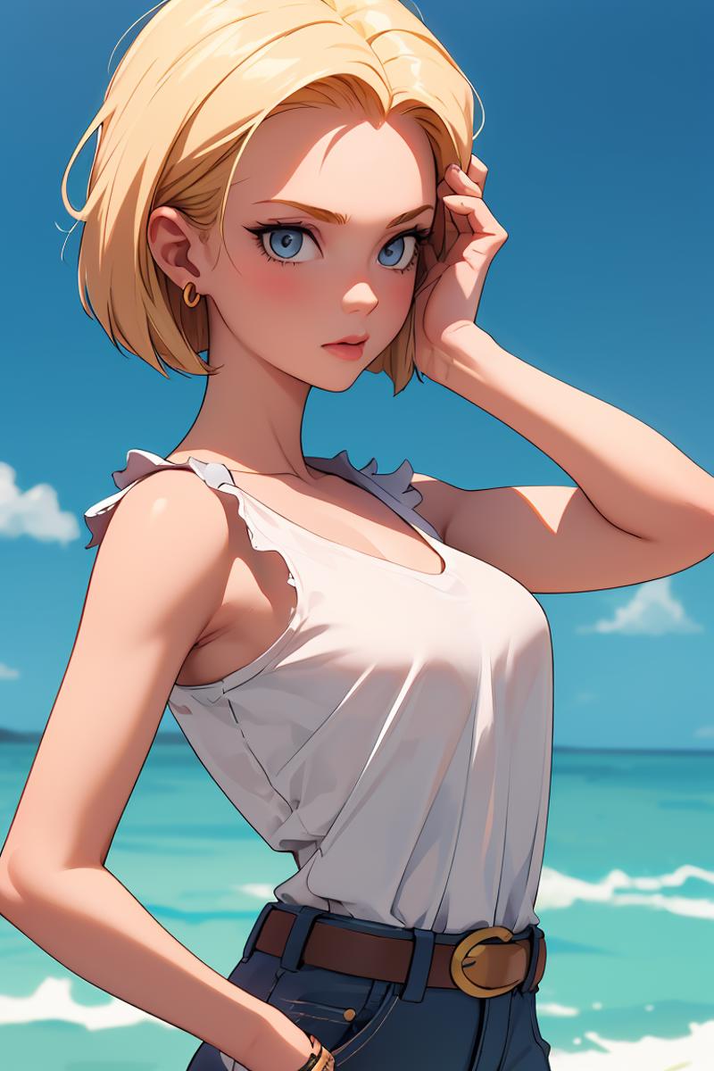 Android 18 (Dragon Ball) image by MarkWar