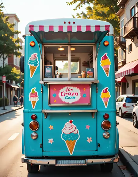 ice cream truck pony