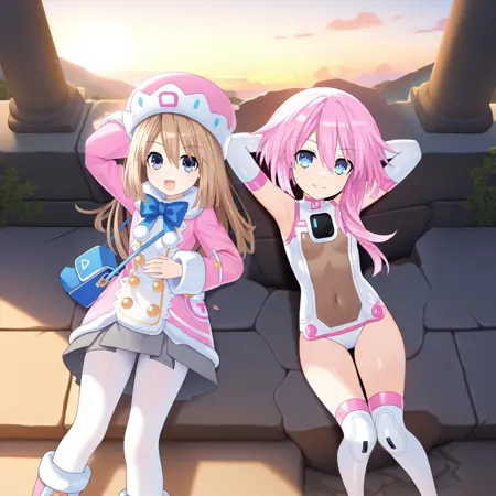 Ram - Hyperdim. Neptunia (9 Outfits/2 Forms)