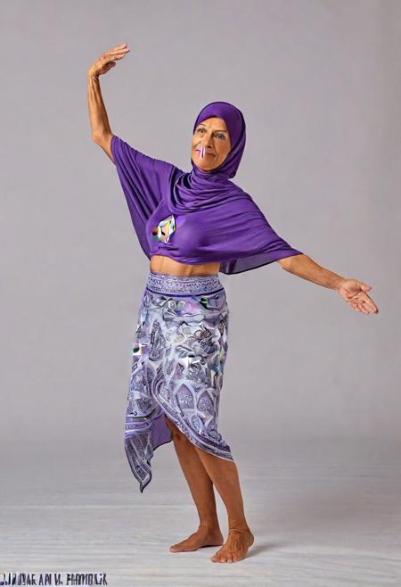 mature, 55 years-old, headscarves, photorealistic, MILF, GILF, Mom, Mommy, Mature, Busty, 55 years-old, religious, bible, orthodox headscarves,   starfire, flying, high, arched back, standing straight [speech bubble : (question mark:1.1):0.2] (jack o pose) jack-o-pose,