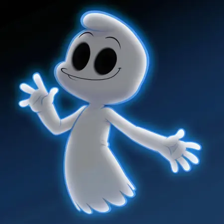 Goofball The Goofy Cartoon Ghost (Hotdiggedydemon)
