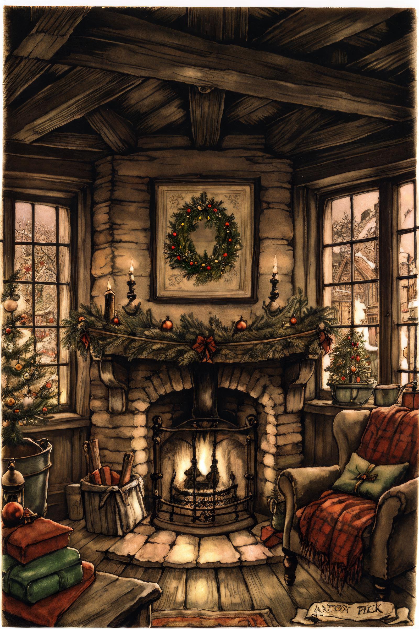 Anton Pieck Style image by Cyberdelia