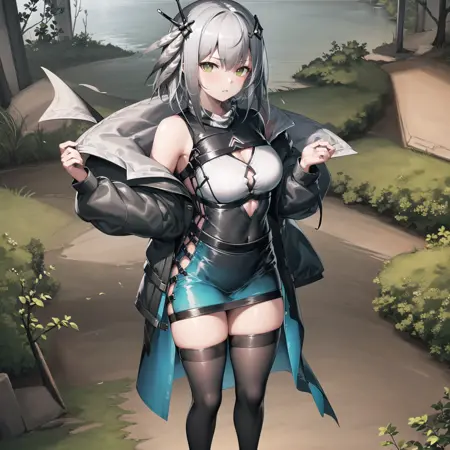 明日方舟-灰喉 Arknights-GreyThroat