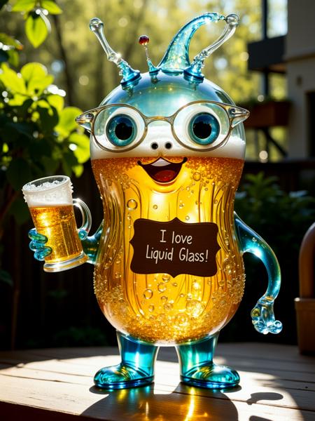 Liquid Glass - CE - SDXL & Flux V01 - Flux.1 D