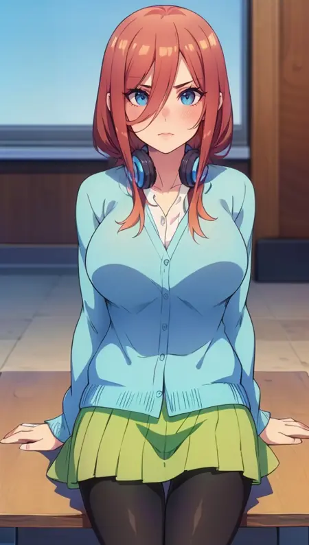 Nakano Miku From ( 5-toubun no Hanayome ) LoRA