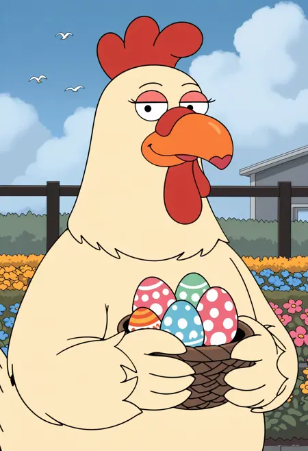 Nicole the Giant Chicken - Family Guy [Illustrious]