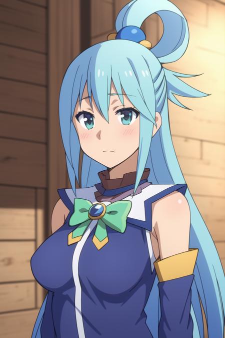 aqua (konosuba)
<lora:KonosubaAquaV2:0.7>
masterpiece, best quality, upper body