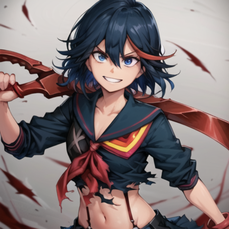 Matoi Ryuuko (Kill La Kill) LoRA - MRyuukoV1 | Stable Diffusion LoRA ...