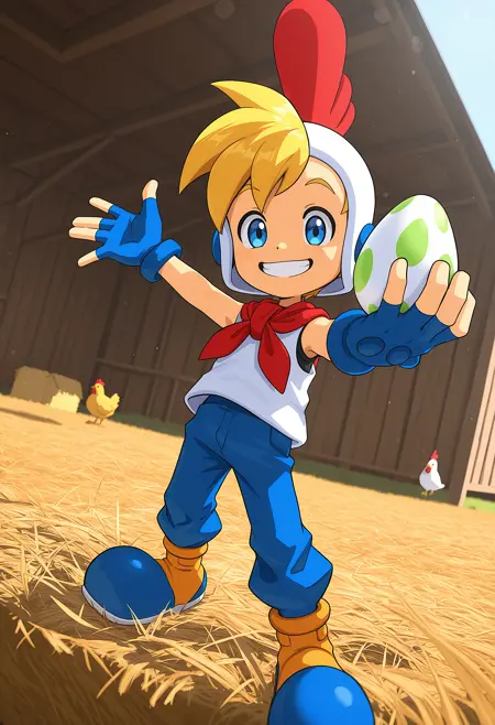 Billy Hatcher (Billy Hatcher and the Giant Egg) - Illustrious