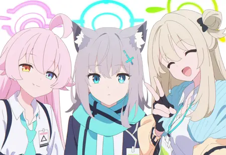 碧蓝档案动漫风格blue archive the animation[noob]