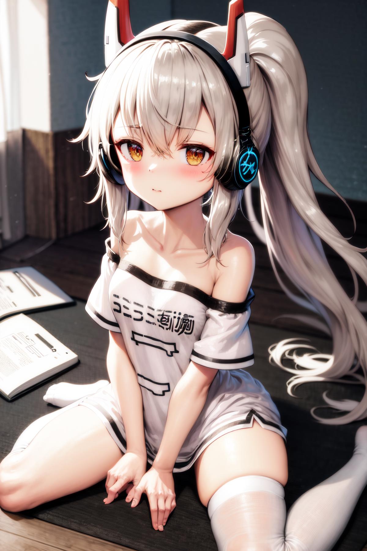 Ayanami (Niconico) | 碧蓝航线 绫波 Niconico联动 | 綾波 ニコニコ (Azur Lane) image by Akii