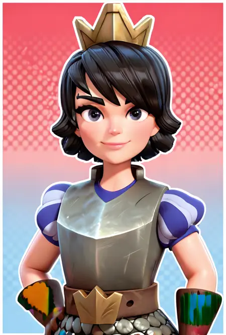 Princess -- Clash royal / Clash of Clans Noob + Illust + 1.5